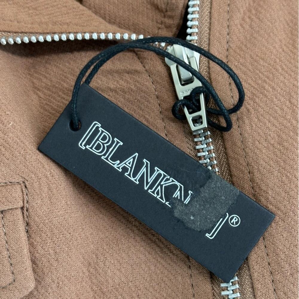 NWT | BlankNYC | Textured Moto Tan Jacket | Chai Tea | Small - Picture 8 of 16